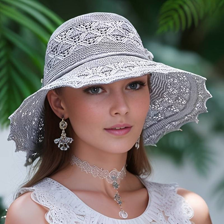 Miara | Elegant wide-brimmed folding hat