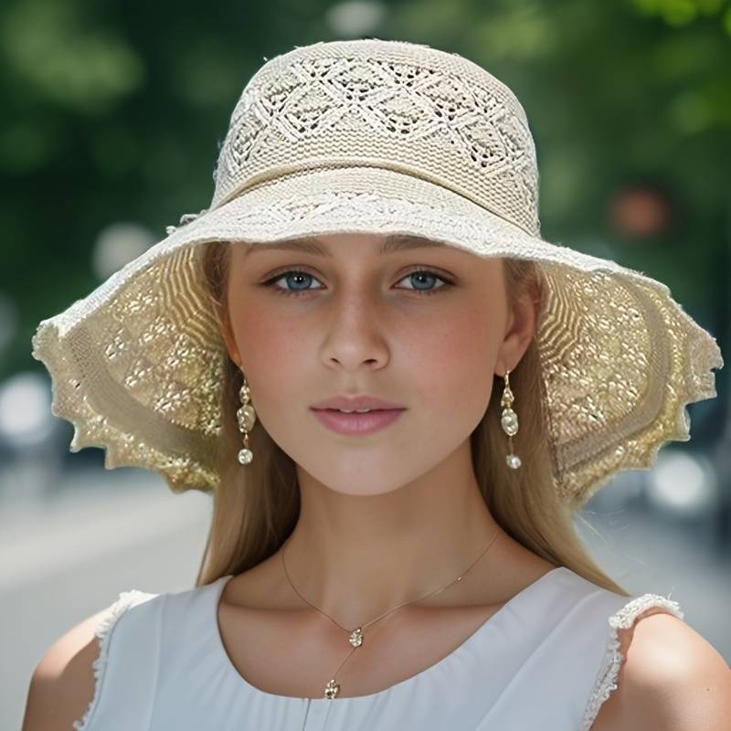 Miara | Elegant wide-brimmed folding hat