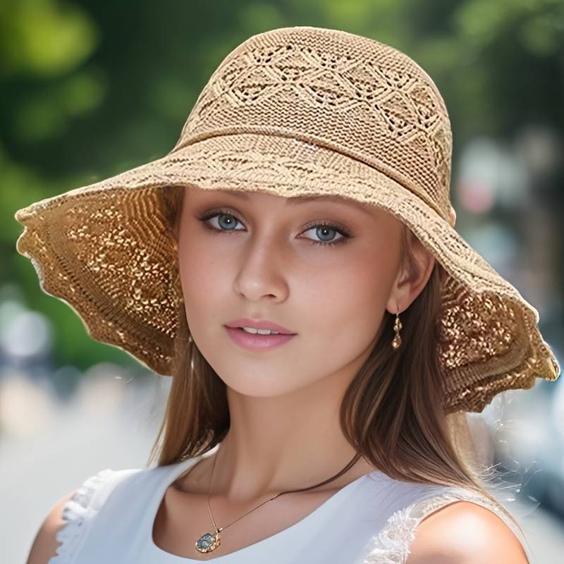 Miara | Elegant wide-brimmed folding hat