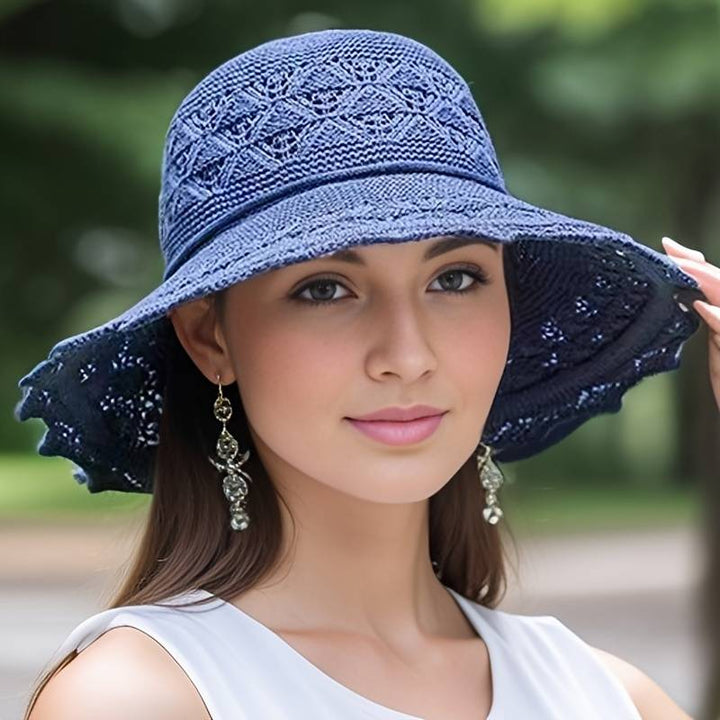 Miara | Elegant wide-brimmed folding hat