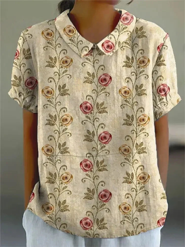 Floral blouse - Lucy