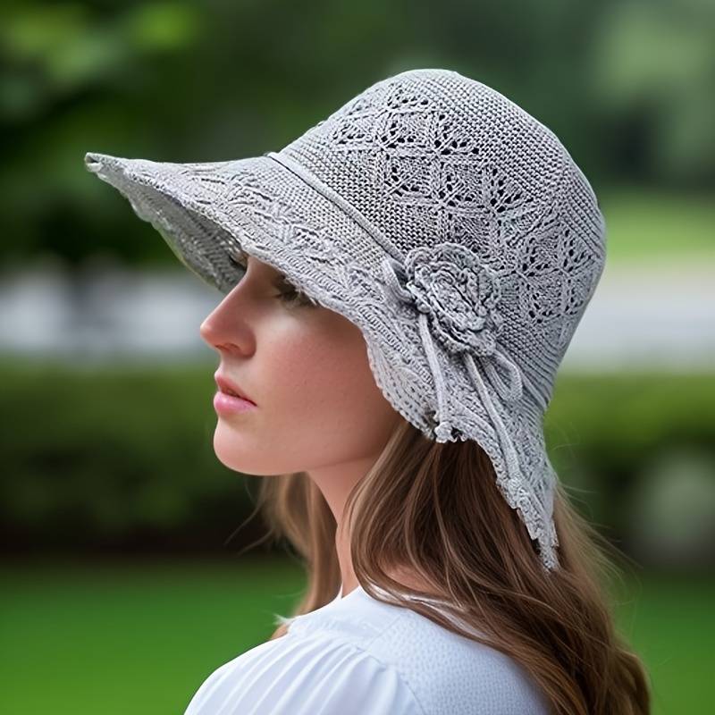 Miara | Elegant wide-brimmed folding hat