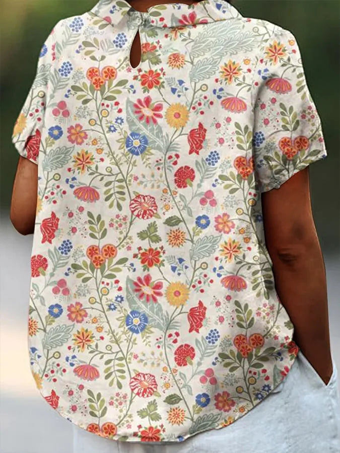 Floral blouse - Lucy