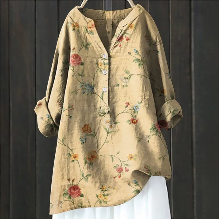 Casual blouse with Floral print - Tessa