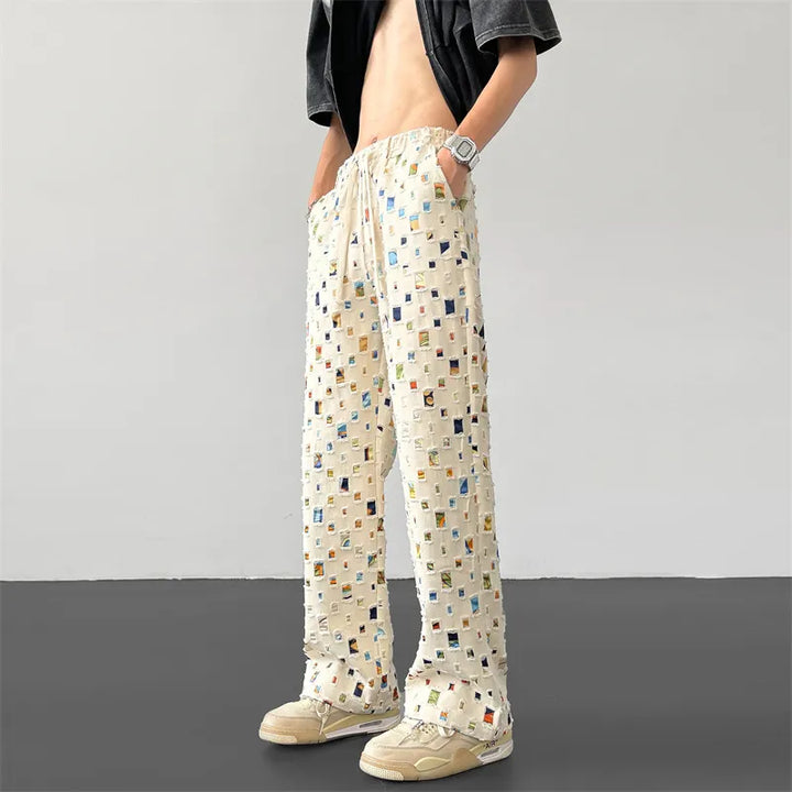 Mosaic - Straight Fit Pants