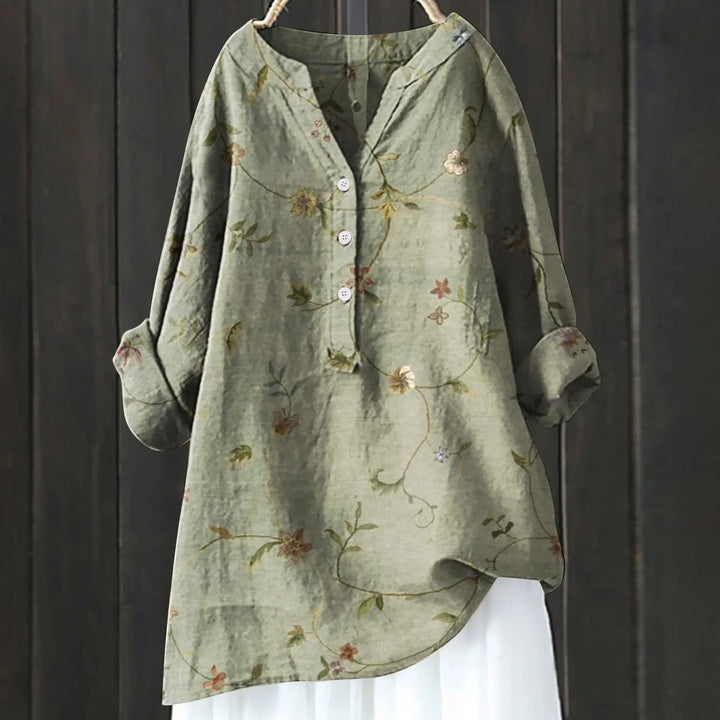 Casual blouse with Floral print - Tessa