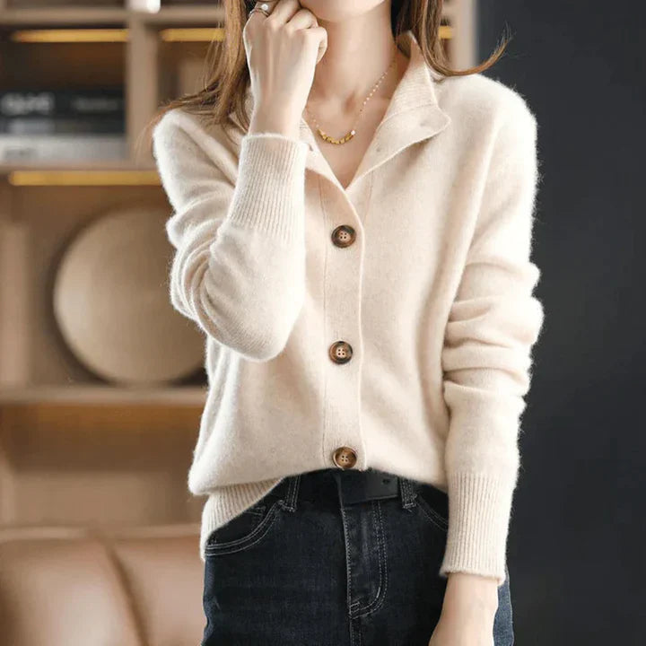 Aria | Cozy Button Cardigan