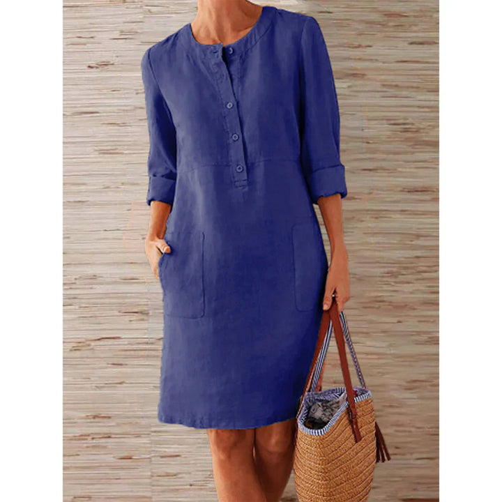 Alea | Casual Button Dress