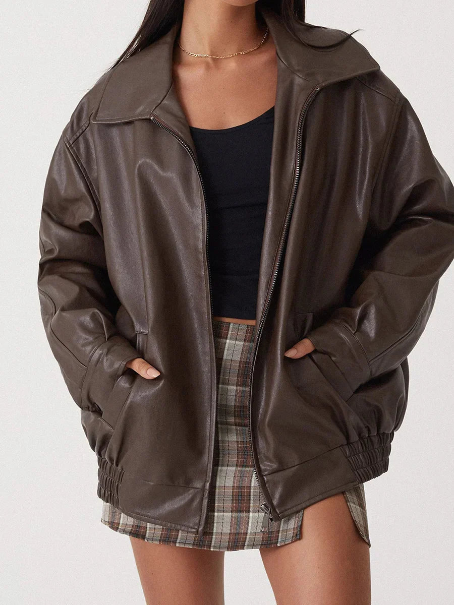 Esme | Oversized Bomber Jacket