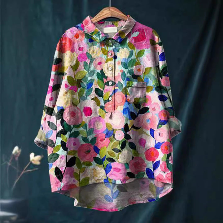 Blouse with Floral print - Pauline