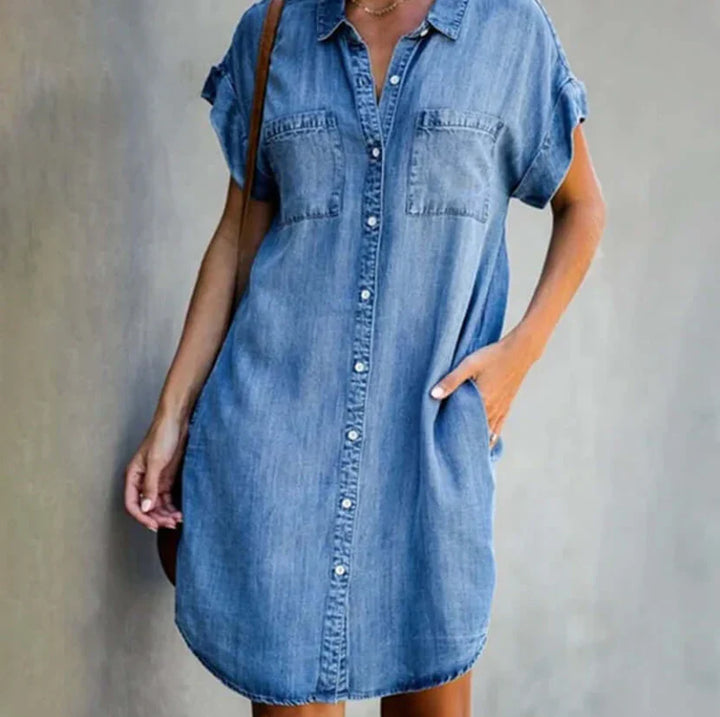 Senna | Denim Dress