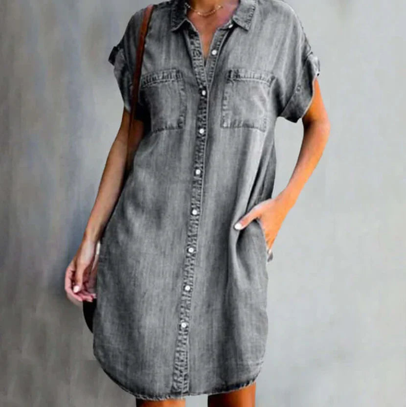 Senna | Denim Dress