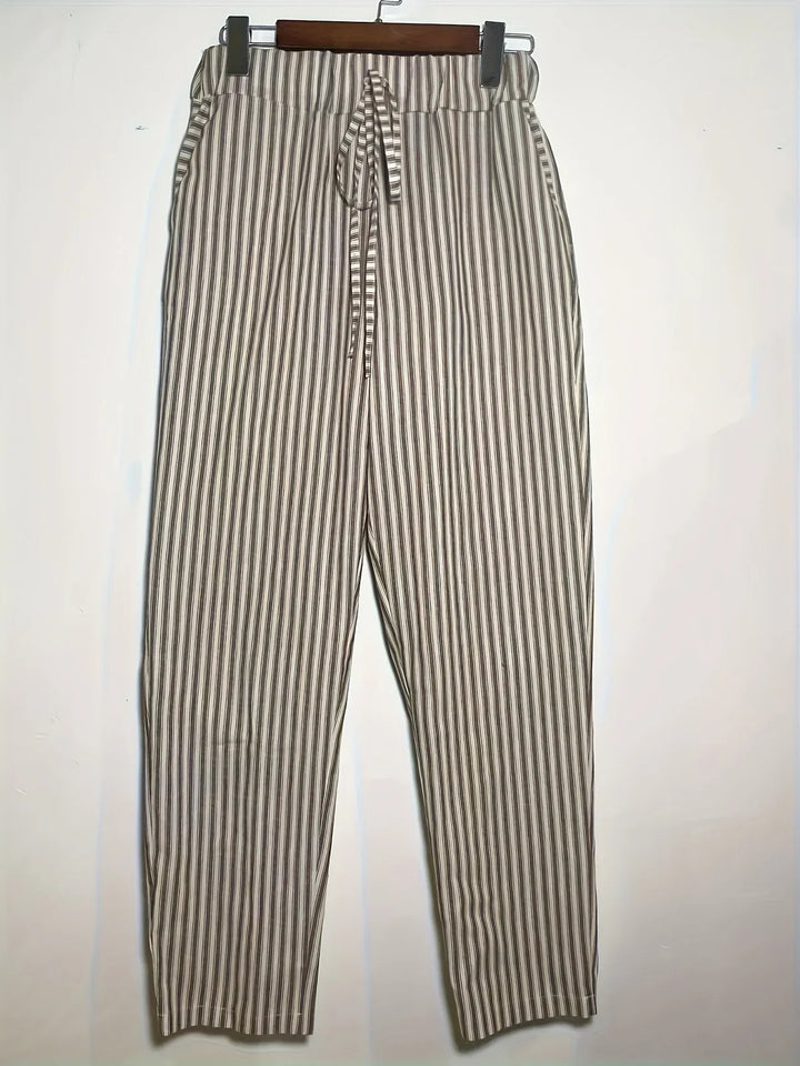 Liza | Casual Striped Pants