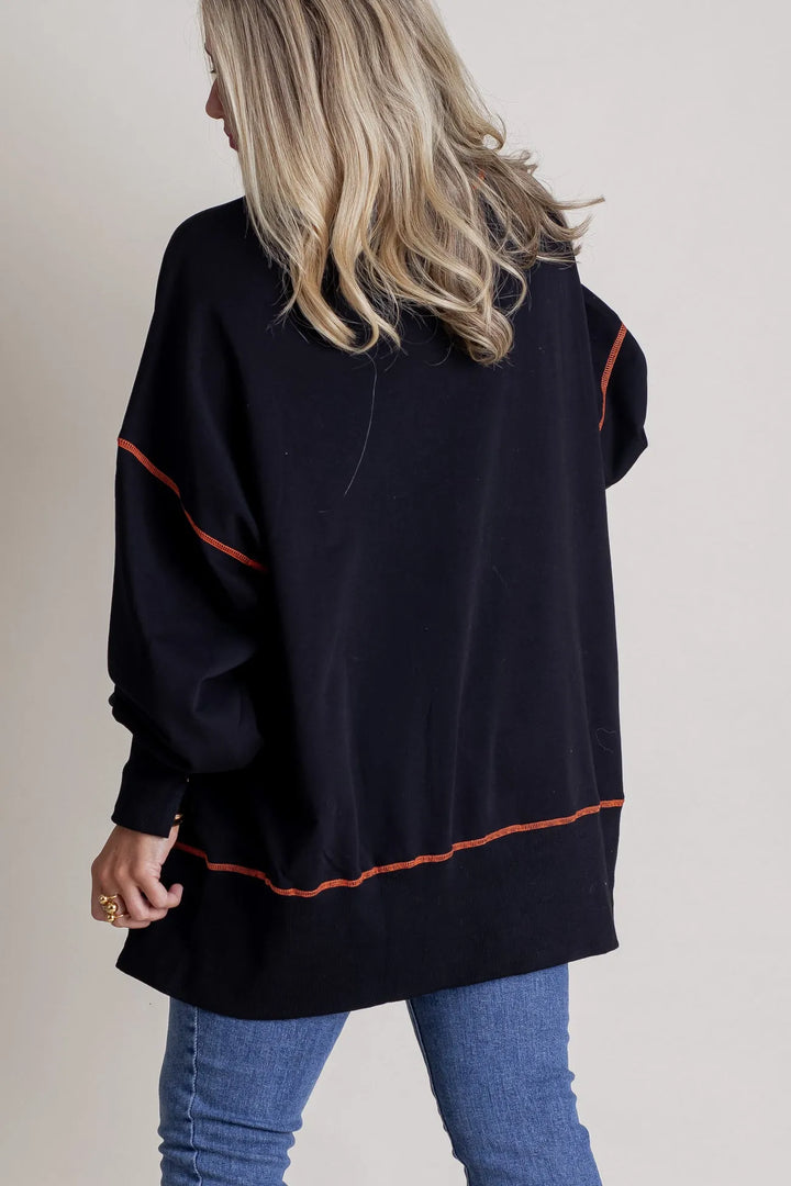 Luna | Halloween Sequin Sweatshirt