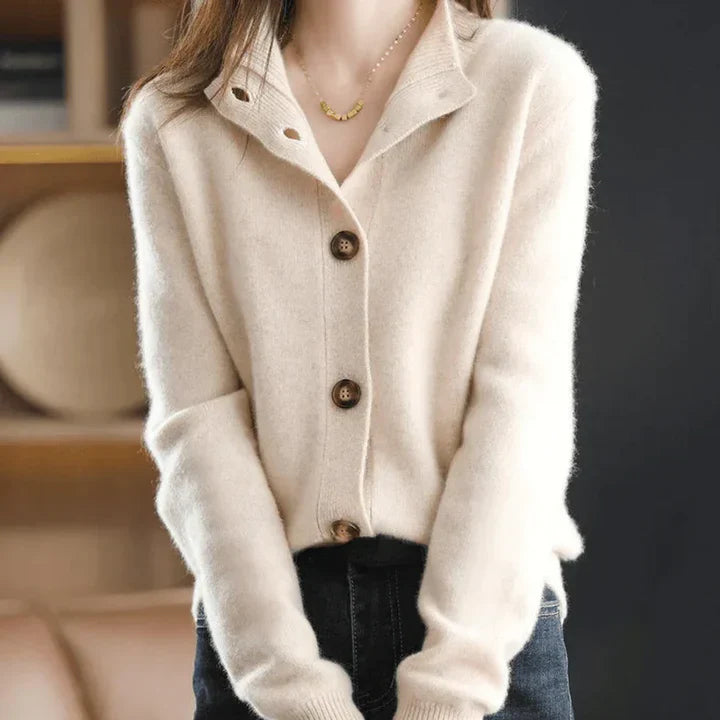 Aria | Cozy Button Cardigan