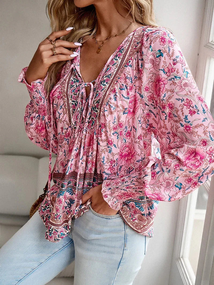 Felina | Chic Flower Blouse