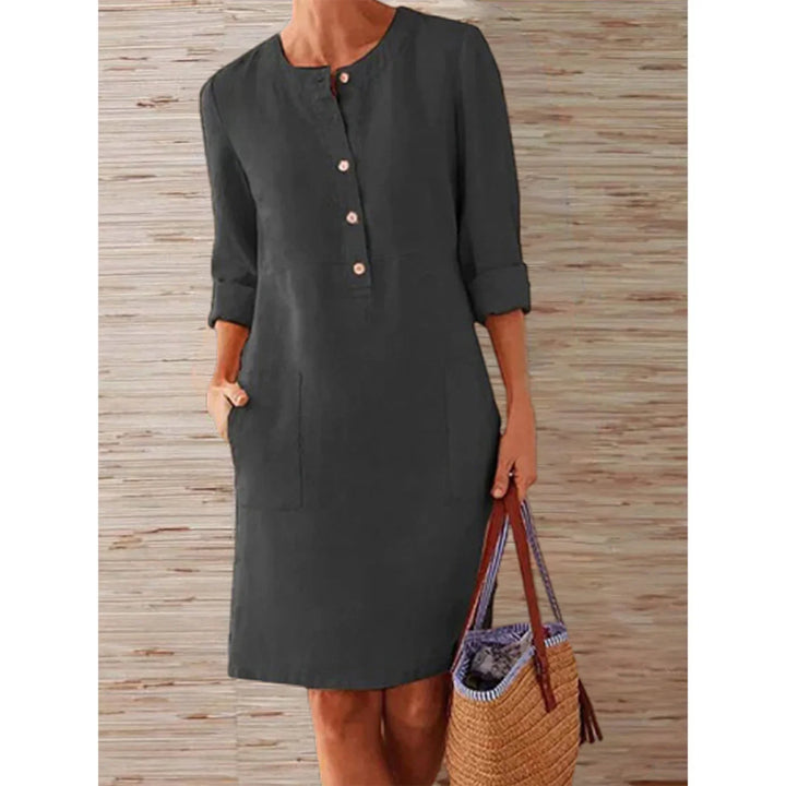 Alea | Casual Button Dress