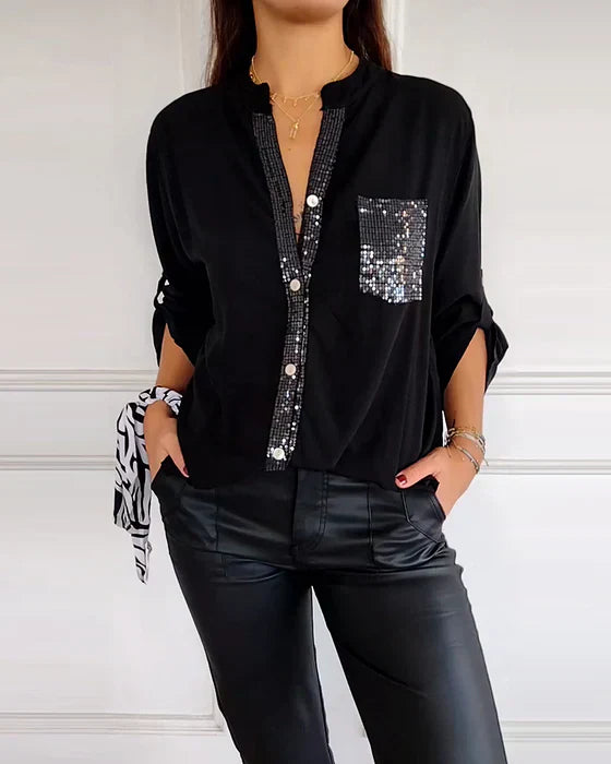 Jess | Glitter Blouse