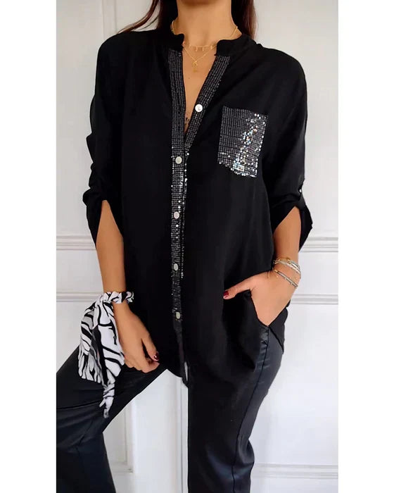 Jess | Glitter Blouse